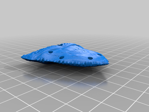köpekbalığı dişi yaprağımsı ölçek zırh oyunu merfolk Denizkızı merman 3d print model - Mito3D