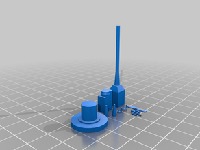 deck cannon parts 3d print model - Mito3D
