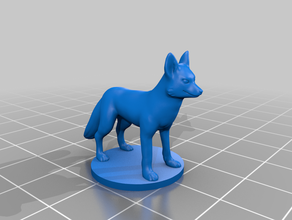 fox 3d print model - Mito3D