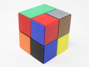 pieces eight puzzle 3d print model - Mito3D