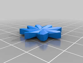 iterated function system ifs flower 3d print model - Mito3D