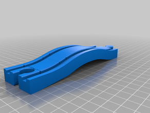o mini bridge - ikea lillabo de trem trilho 3d print model - Mito3D