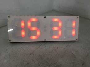 mini smart clock 3d print model - Mito3D