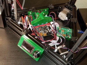 kossel raspberry pi mounten 3d print model - Mito3D