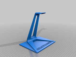 amuda metin platformu kulaklık makerbotdigitizer 3d print model - Mito3D
