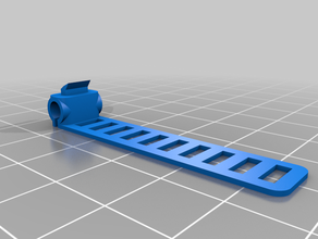 meine benutzerdefinierte clip-Kabelbinder tpu kundengebundene 3d print model - Mito3D
