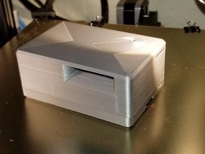 quiet raspberry pi 4b case active cooling 4 b 3d print model - Mito3D
