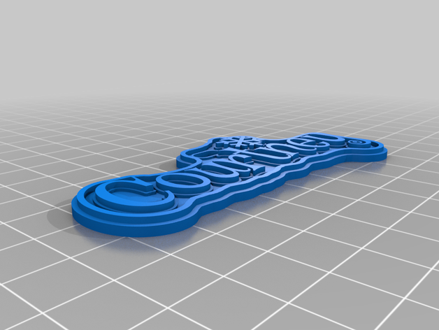 courtney personalizado 3D print model - Mito3D