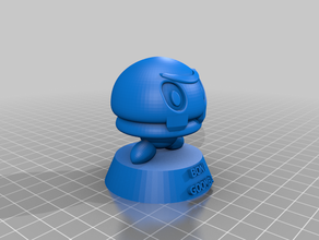 super mario Knochen gummba Knochen-goomba goomba 3d print model - Mito3D