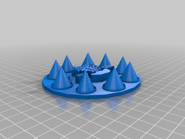 gaia 3D print model - Mito3D