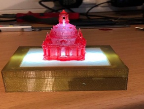 light box presenting small prints 3d print model - Mito3D