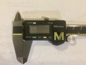 mitutoyo Messschieber-Batterie-Abdeckung Messschieber cnc-Maschinist Maschinist mitutoyo-Batterie 3d print model - Mito3D