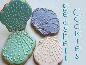 sea shell cookie-cutter cookie cutter 3d print model - Mito3D