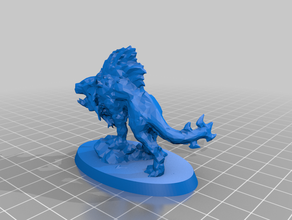 sangre de perro aos khorne warhammer 3d print model - Mito3D