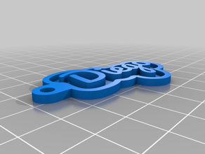 llavero diego personalizado 3d print model - Mito3D