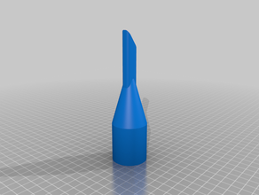vacío herramienta delgada soy metall polvo de 35mm personalizado 3d print model - Mito3D