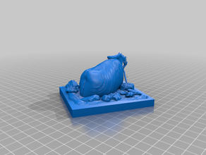 freshwater mussel lure 3d print model - Mito3D