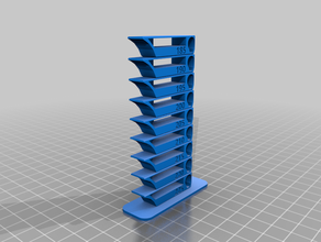 smart compact temperature calibration tower remix 3d print model - Mito3D