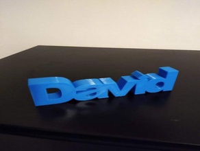 david 3d nom noms 3d print model - Mito3D
