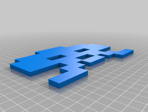 invasor space 3d printing invader 3d print model - Mito3D