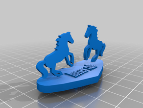 copy sculpture horses 3d print model - Mito3D