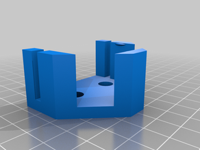 servo mounting bracket 3d print model - Mito3D