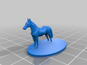 copy horse 3d print model - Mito3D