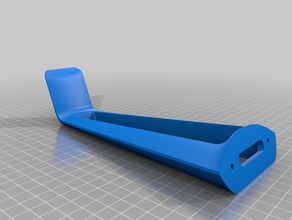 two part headphone stand headphones 3d print model - Mito3D