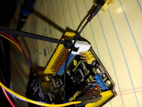 arduino raspberry pi décharge de traction des câbles pilier fil 3d print model - Mito3D