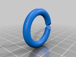 interlocking chain links making chainmail 3d print model - Mito3D