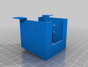 tronxy x5sa fan mount 3d print model - Mito3D