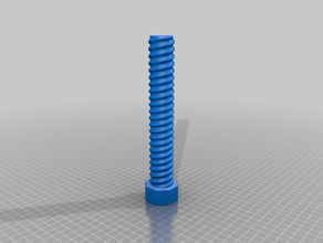 thread nut fidget toy 3d print model - Mito3D