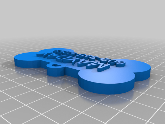 mayday dogtag personnalisé 3D print model - Mito3D