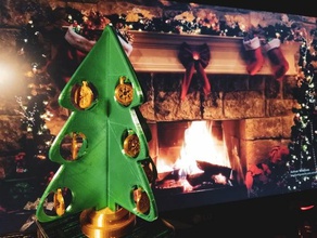 diy árbol de navidad la decoración adorno el 3d print model - Mito3D