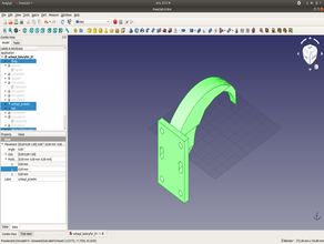 home radiator mounting hook 3d print model - Mito3D