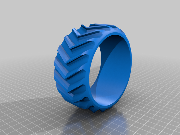 offroad rc wheel tire off-road pla sand tires tpu 3D print model - Mito3D