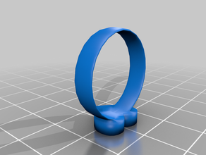 anel coração 3d moda os acessórios acessório o design a anéis 3d print model - Mito3D