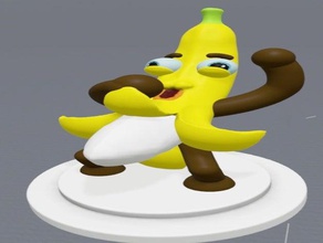 Perverser Banane 3d print model - Mito3D