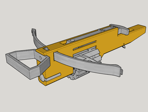 zig zag revólver cross bow v20 impressão 3d kit de arco 3d print model - Mito3D