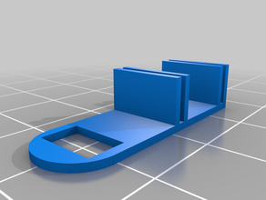 extendido clip único ws2812 3d print model - Mito3D
