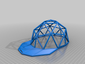 hat working bill 3d print model - Mito3D