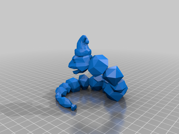 Weihnachten hat onix pokemon 3D print model - Mito3D