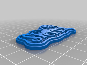sierra gift tag customized 3d print model - Mito3D