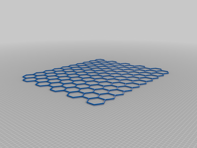 test 35r 10w 10l sp1 h4 honeycomb pattern generator customized 3D print model - Mito3D