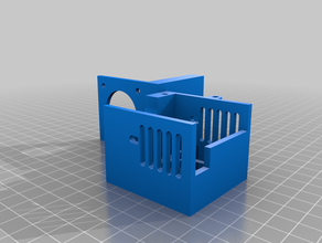 bracket make direct extruder anet et4 using titan e3d organization 3d print model - Mito3D