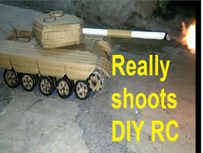 diy rc tank cardbord Schlacht-Spiele battletech Spiele rc-Spielzeug rc-Fahrzeuge rc-car wargames 3d print model - Mito3D