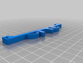 mesa thcad din-Schienen-clips 3d print model - Mito3D
