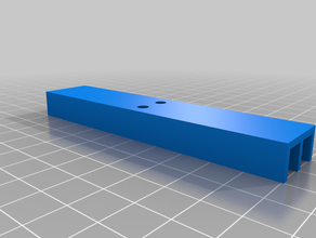 teraryum cam slaytlar rehberlik rehberi kaydırıcı slayt 3d print model - Mito3D