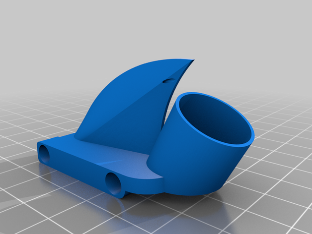 qq190 shark lollipop 3D print model - Mito3D