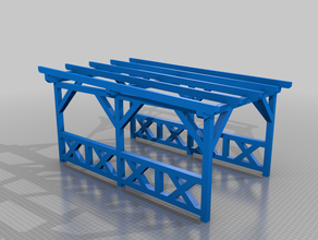 carport 3d print model - Mito3D